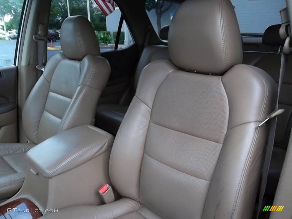 2004 MDX Touring - Aspen White Pearl / Saddle photo #18
