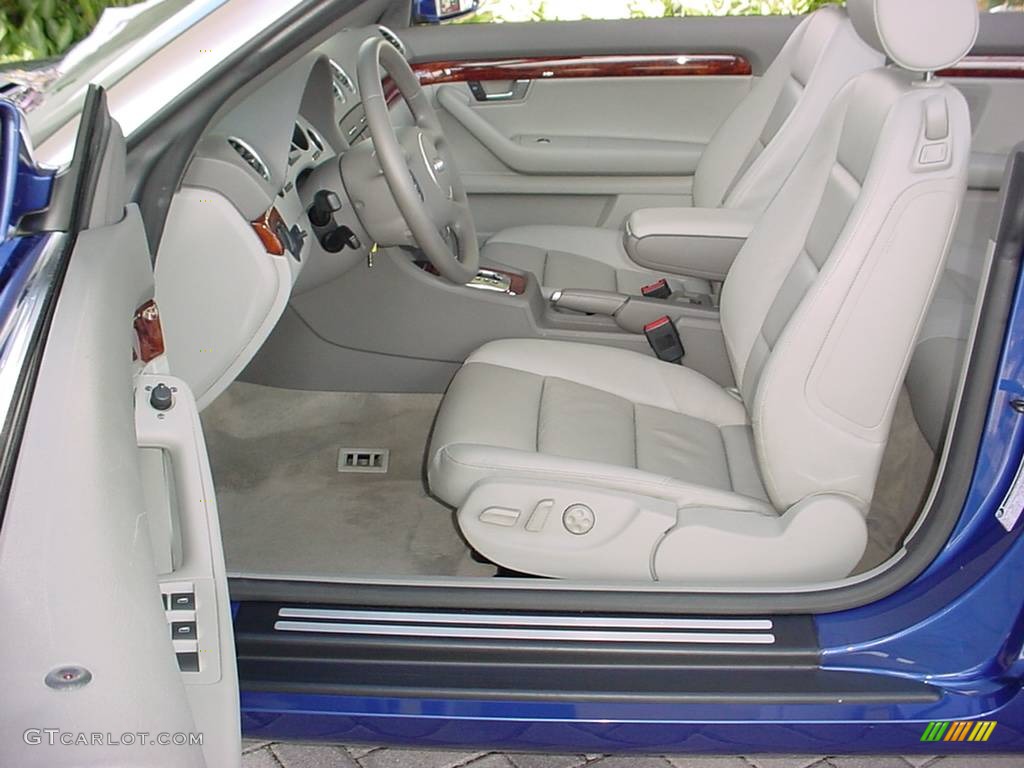 2006 A4 3.0 quattro Cabriolet - Caribic Blue Pearl Effect / Platinum photo #9