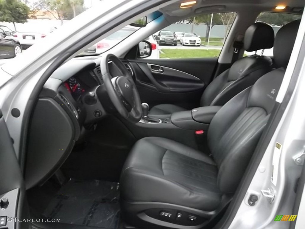 Graphite Interior 2008 Infiniti EX 35 Photo #58376835