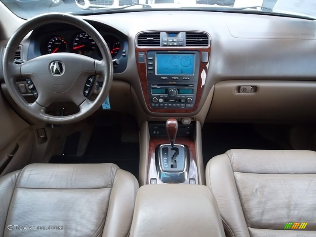2004 MDX Touring - Aspen White Pearl / Saddle photo #27