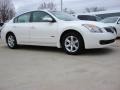 2008 Winter Frost Pearl Nissan Altima Hybrid  photo #2