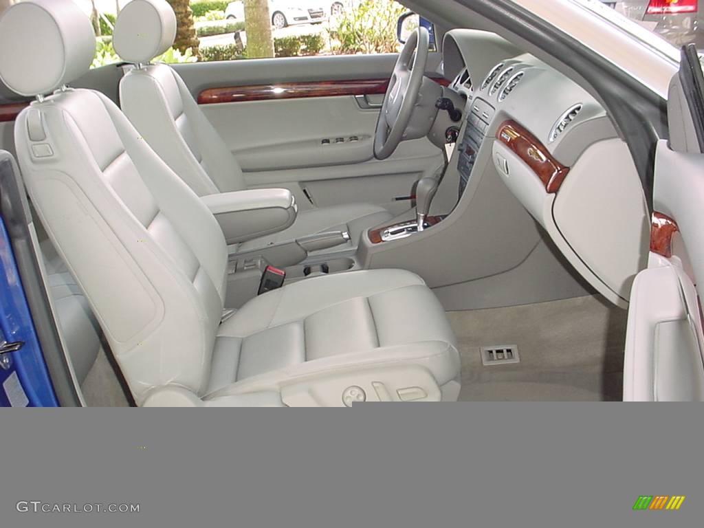 2006 A4 3.0 quattro Cabriolet - Caribic Blue Pearl Effect / Platinum photo #10