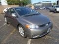 Galaxy Gray Metallic - Civic LX Coupe Photo No. 4