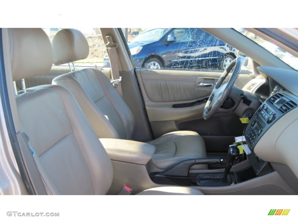 2000 Accord EX V6 Sedan - Naples Gold Metallic / Ivory photo #18