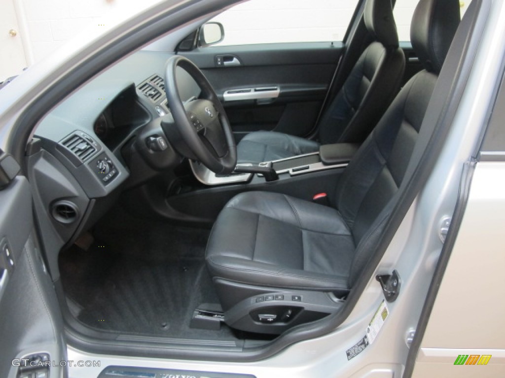 Off-Black Interior 2008 Volvo S40 T5 AWD Photo #58378746