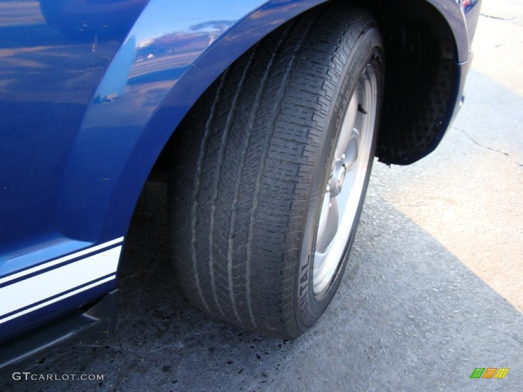 2006 Mustang V6 Premium Coupe - Vista Blue Metallic / Light Graphite photo #27