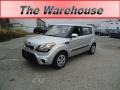 2012 Bright Silver Kia Soul 1.6  photo #1