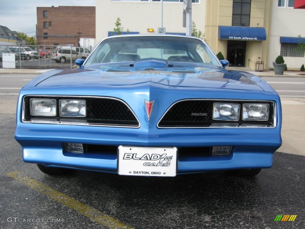 1978 Firebird Trans Am Coupe - Martinique Blue Metallic / Light Blue photo #1