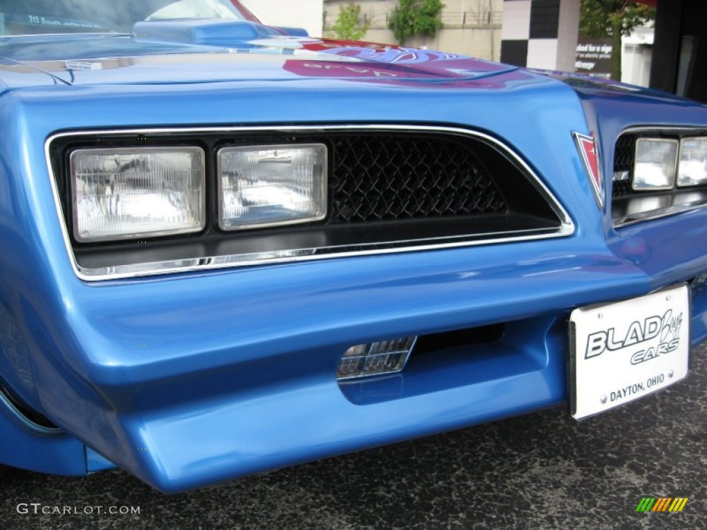 1978 Firebird Trans Am Coupe - Martinique Blue Metallic / Light Blue photo #7