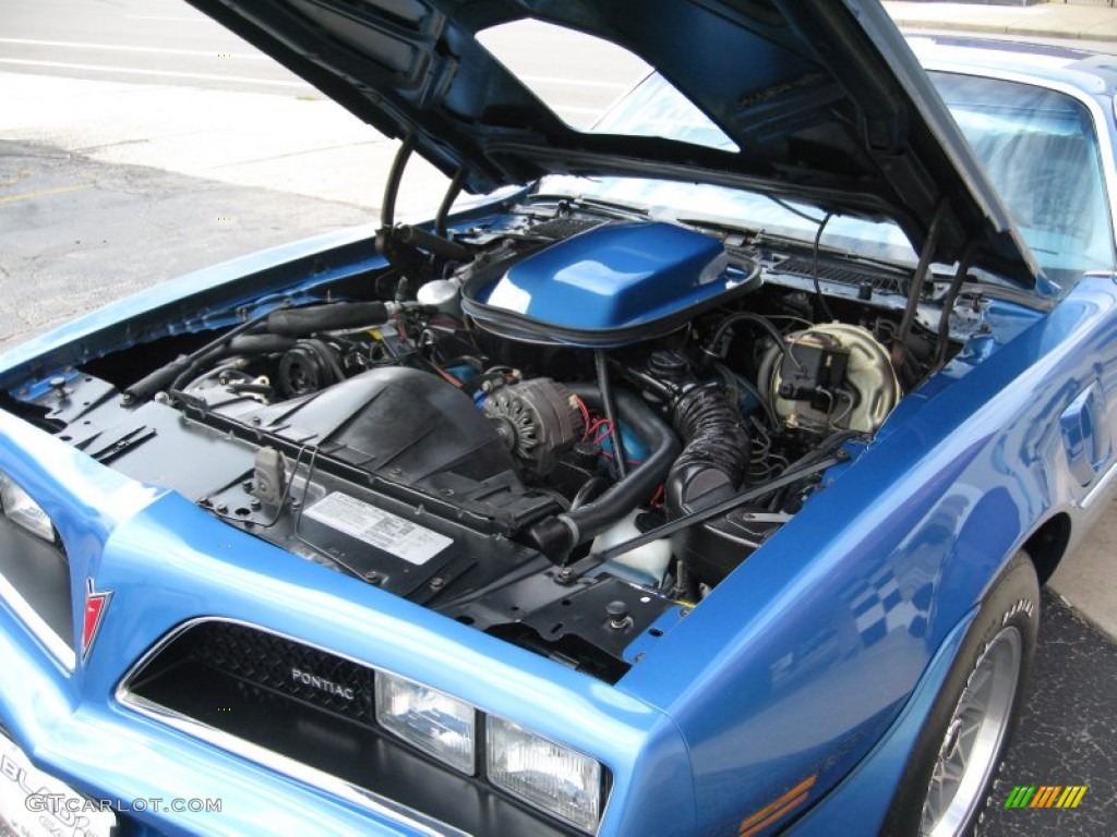 1978 Pontiac Firebird Trans Am Coupe 6.6 Liter OHV 16-Valve V8 Engine Photo #58382103