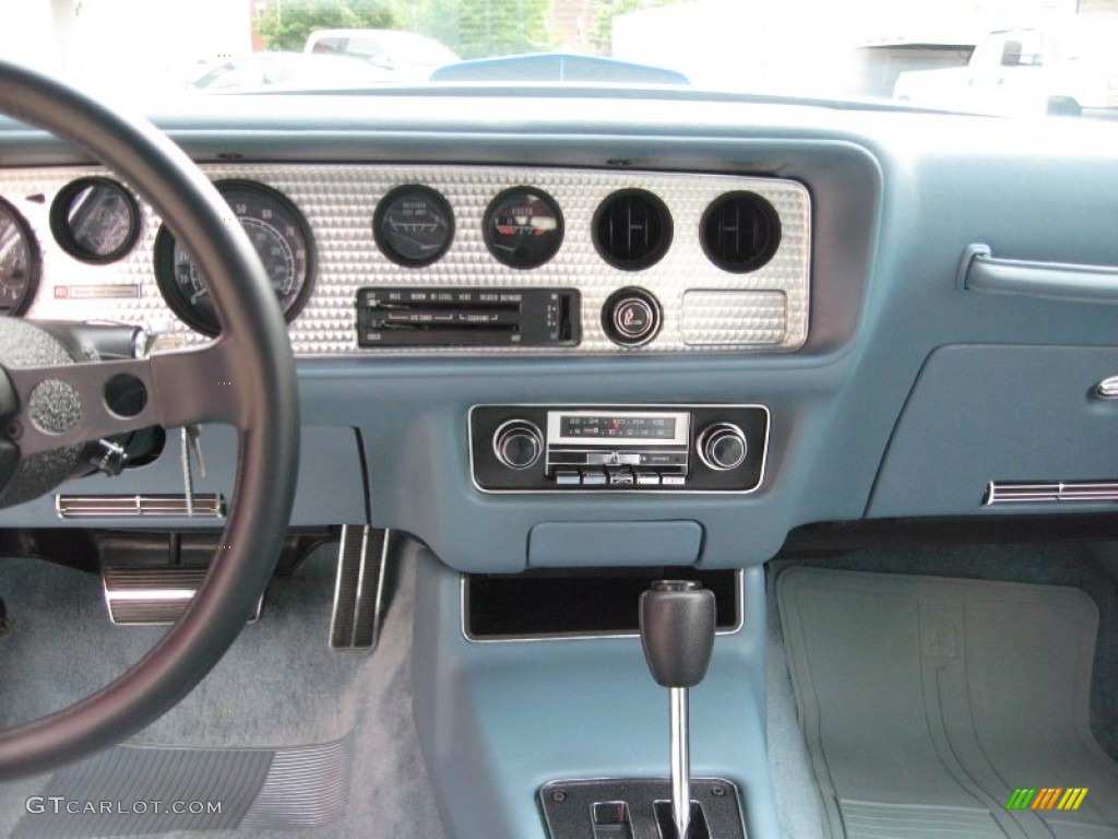 1978 Pontiac Firebird Trans Am Coupe Light Blue Dashboard Photo #58382392