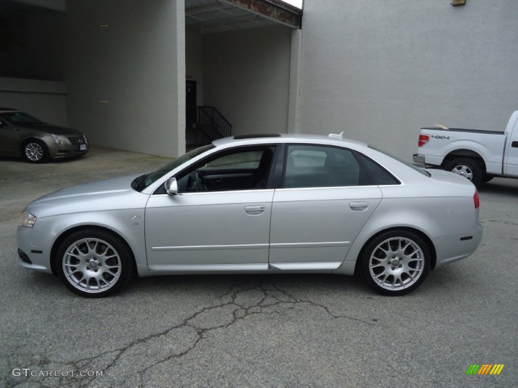 Light Silver Metallic 2006 Audi S4 4.2 quattro Sedan Exterior Photo #58382736