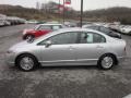 Alabaster Silver Metallic 2007 Honda Civic Hybrid Sedan Exterior