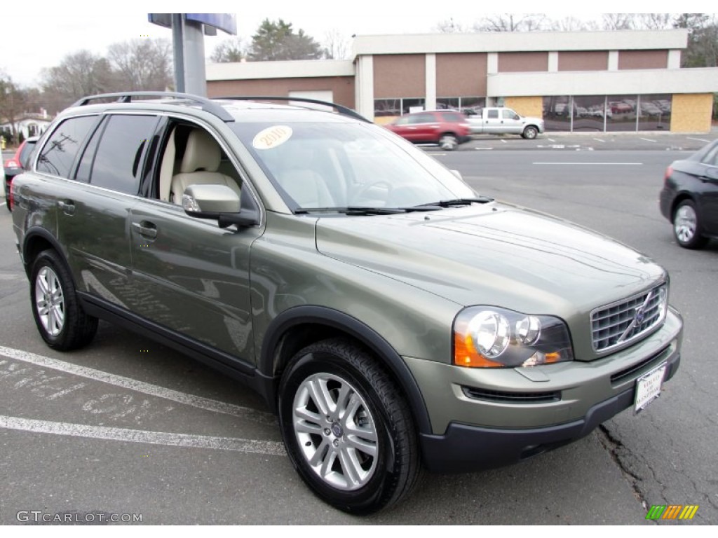 2010 XC90 3.2 AWD - Caper Green Metallic / Soft Beige photo #3