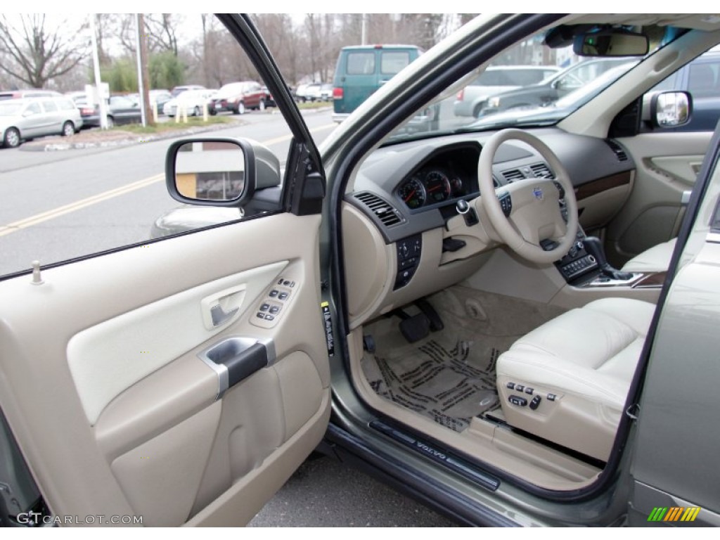2010 XC90 3.2 AWD - Caper Green Metallic / Soft Beige photo #13