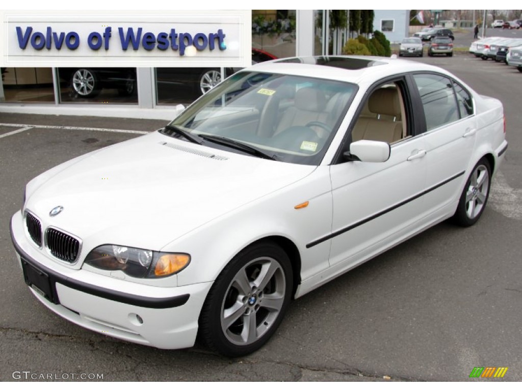 Alpine White BMW 3 Series