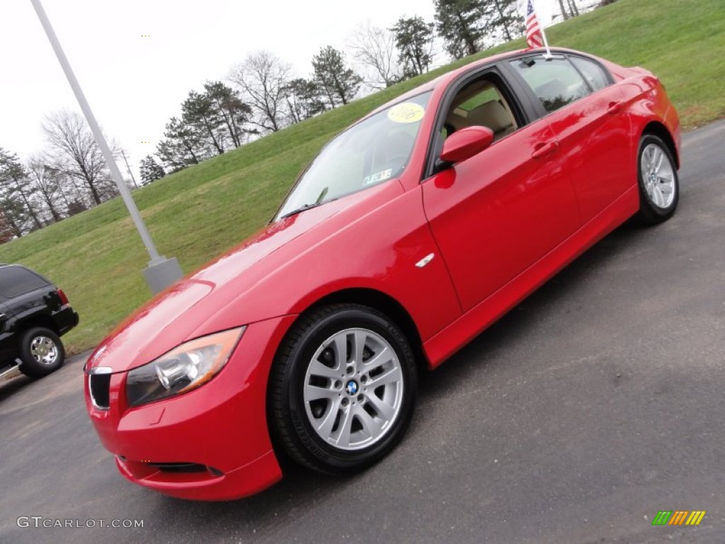 Imola Red BMW 3 Series