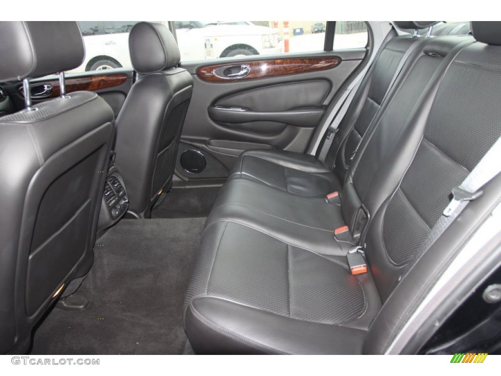 Charcoal Interior 2008 Jaguar XJ XJ8 L Photo #58383822