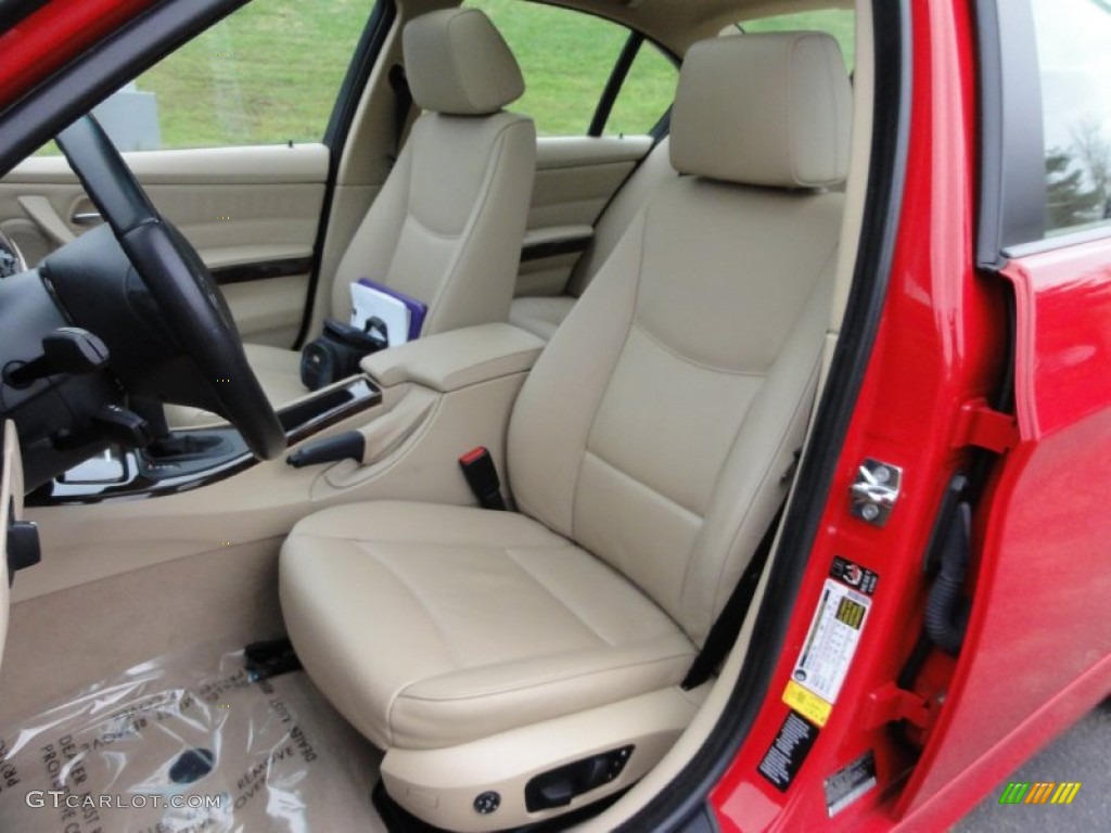 2006 3 Series 325xi Sedan - Imola Red / Beige photo #17