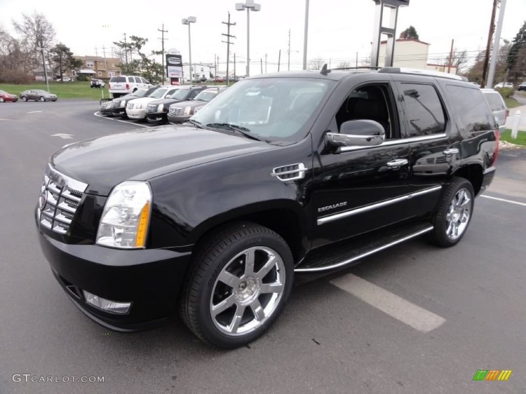 Black Raven 2012 Cadillac Escalade Luxury AWD Exterior Photo #58384153