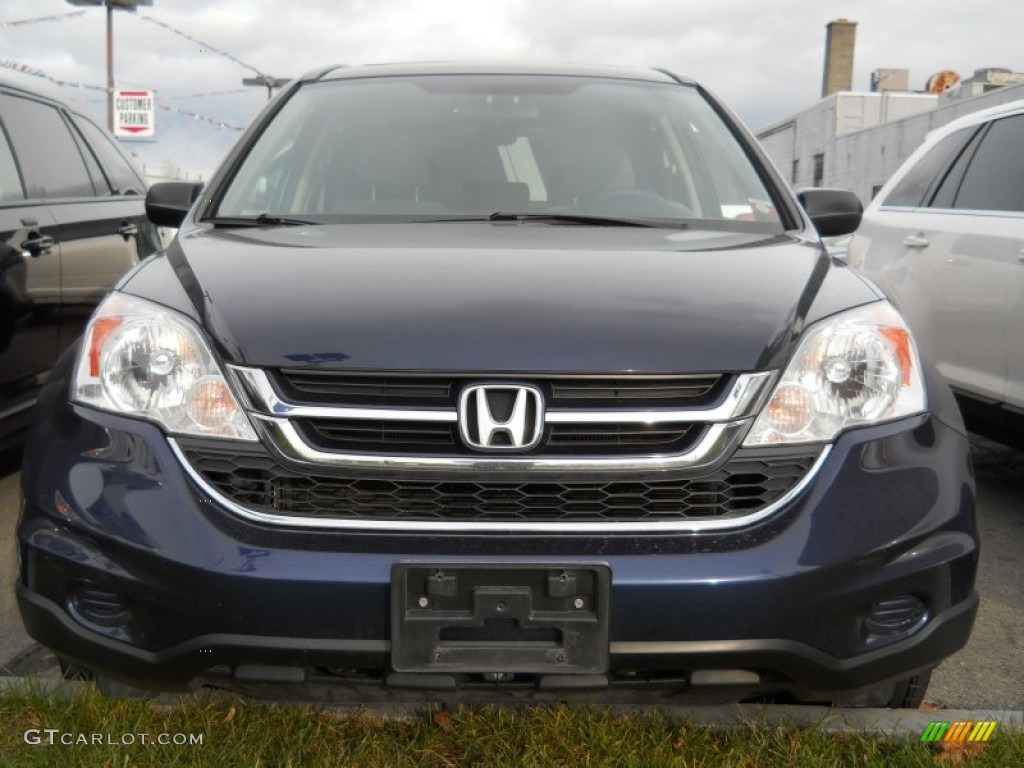 2010 CR-V EX AWD - Royal Blue Pearl / Gray photo #3