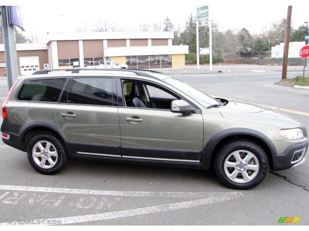 2009 XC70 3.2 AWD - Caper Green Metallic / Off Black photo #4