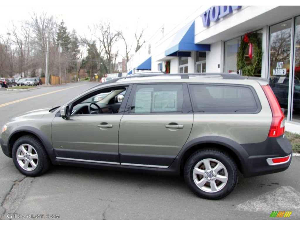 2009 XC70 3.2 AWD - Caper Green Metallic / Off Black photo #12