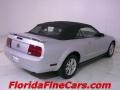 2006 Satin Silver Metallic Ford Mustang V6 Premium Convertible  photo #9