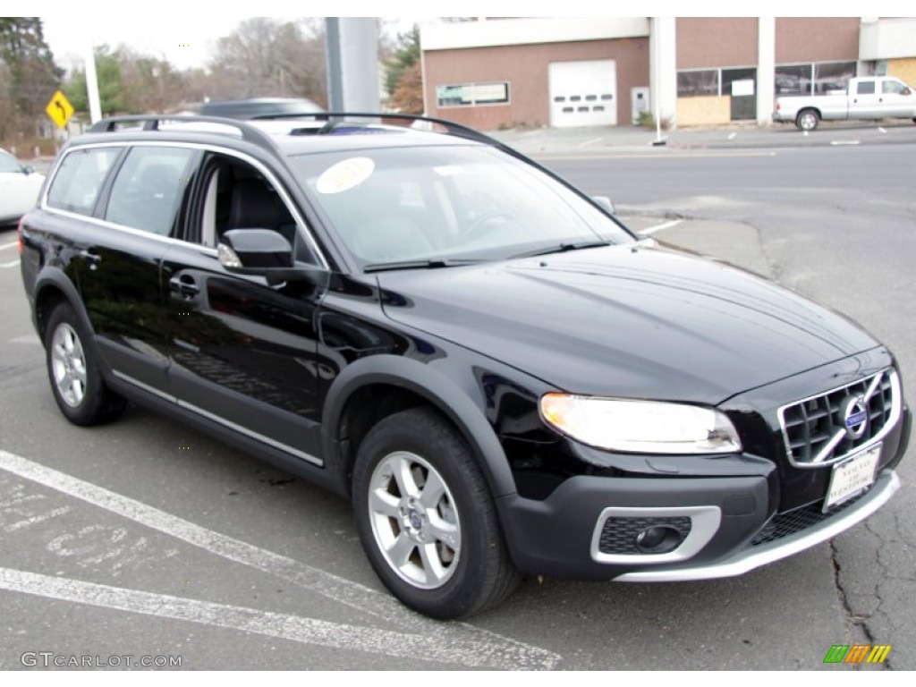 2011 XC70 3.2 AWD - Black Sapphire Metallic / Off Black photo #3