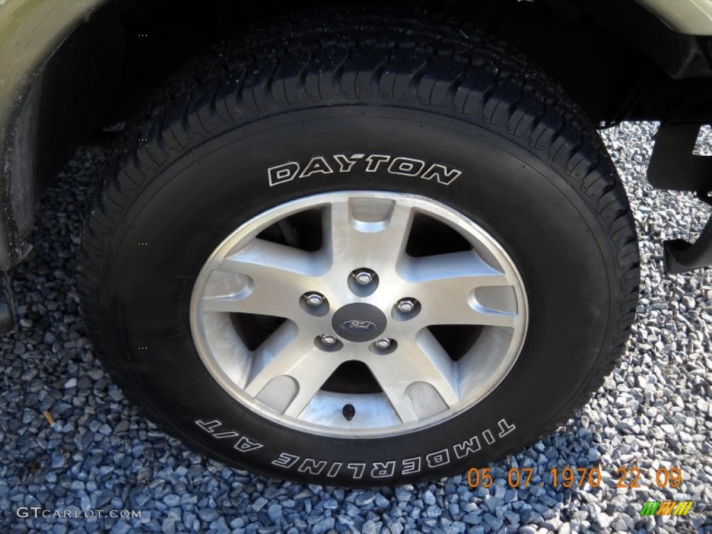 2002 F150 Lariat SuperCrew 4x4 - Dark Highland Green Metallic / Medium Parchment photo #16