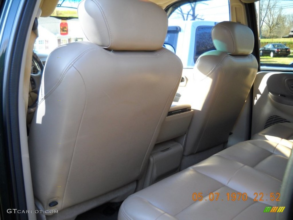 2002 F150 Lariat SuperCrew 4x4 - Dark Highland Green Metallic / Medium Parchment photo #38