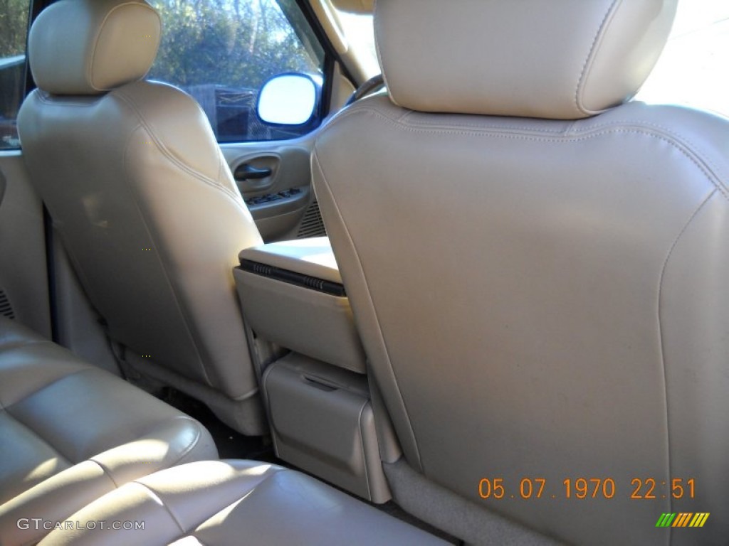 2002 F150 Lariat SuperCrew 4x4 - Dark Highland Green Metallic / Medium Parchment photo #39