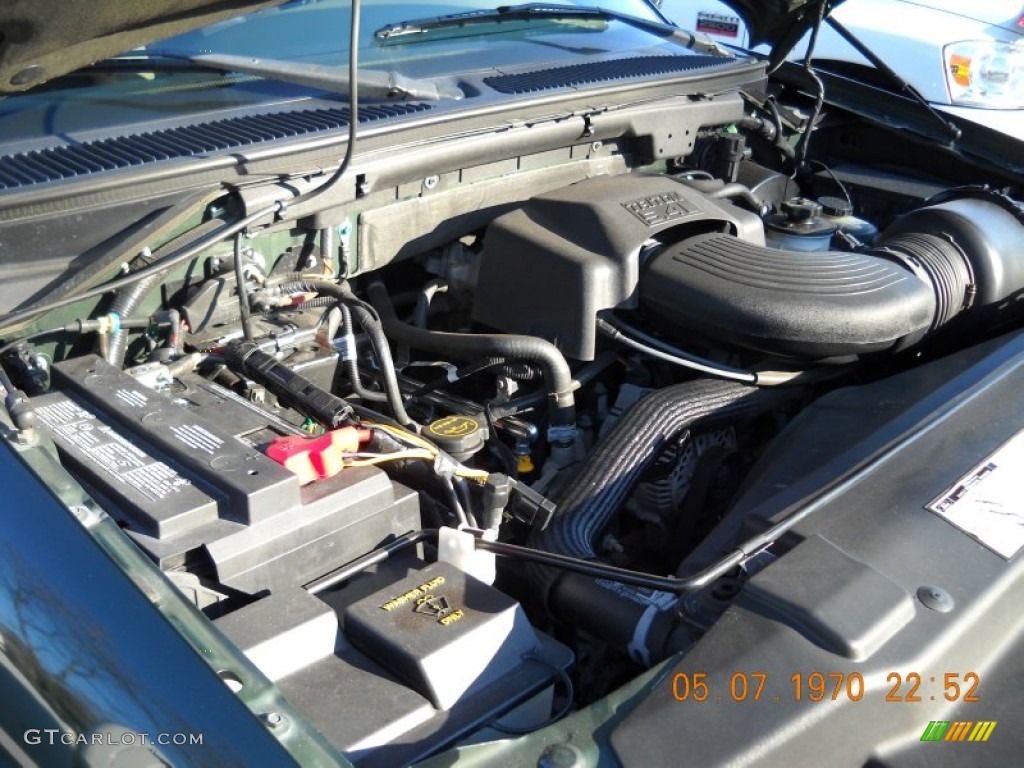 2002 F150 Lariat SuperCrew 4x4 - Dark Highland Green Metallic / Medium Parchment photo #43