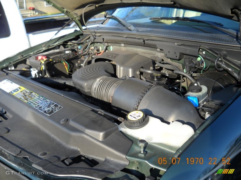 2002 F150 Lariat SuperCrew 4x4 - Dark Highland Green Metallic / Medium Parchment photo #45