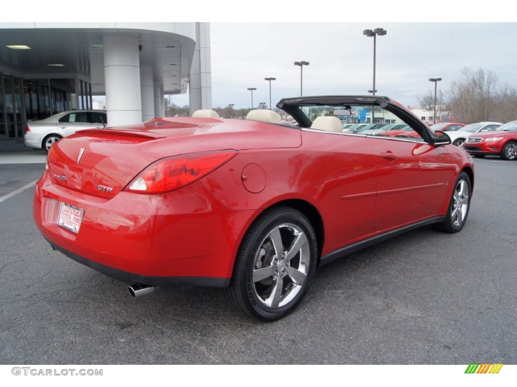 2006 G6 GTP Convertible - Crimson Red / Light Taupe photo #38