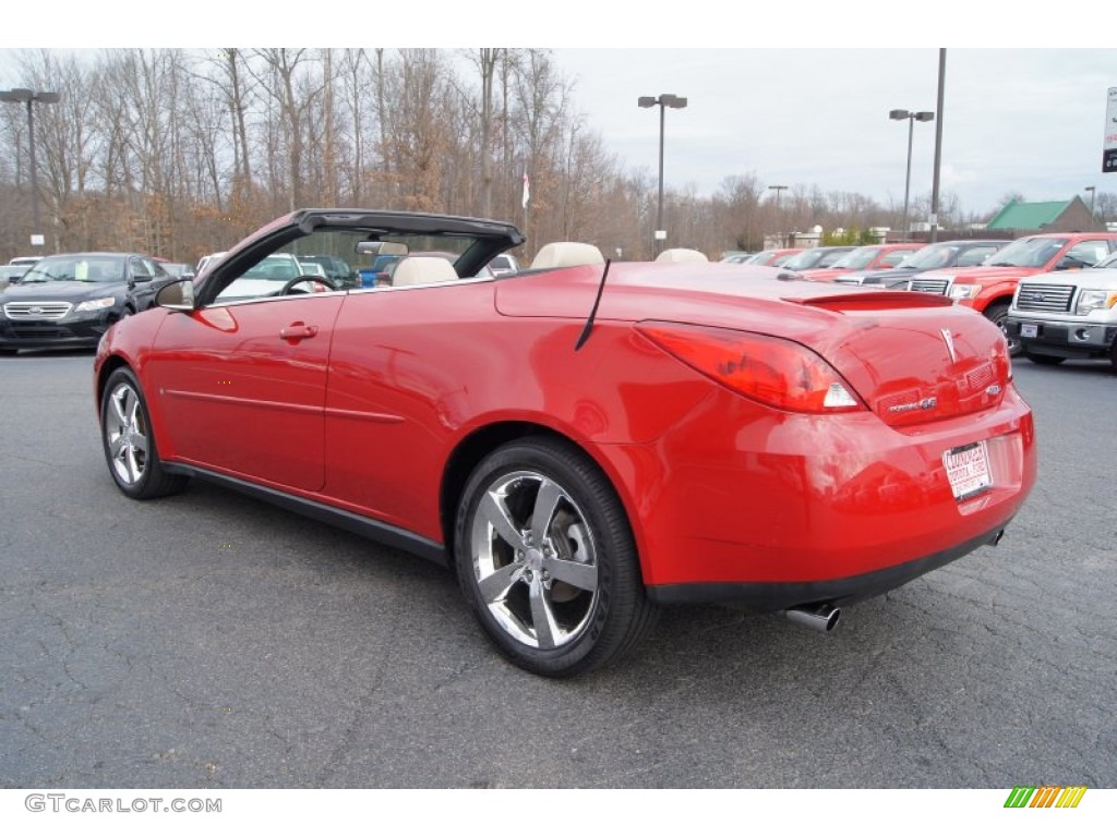 2006 G6 GTP Convertible - Crimson Red / Light Taupe photo #40