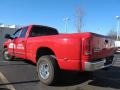 2004 Flame Red Dodge Ram 3500 SLT Quad Cab Dually  photo #4