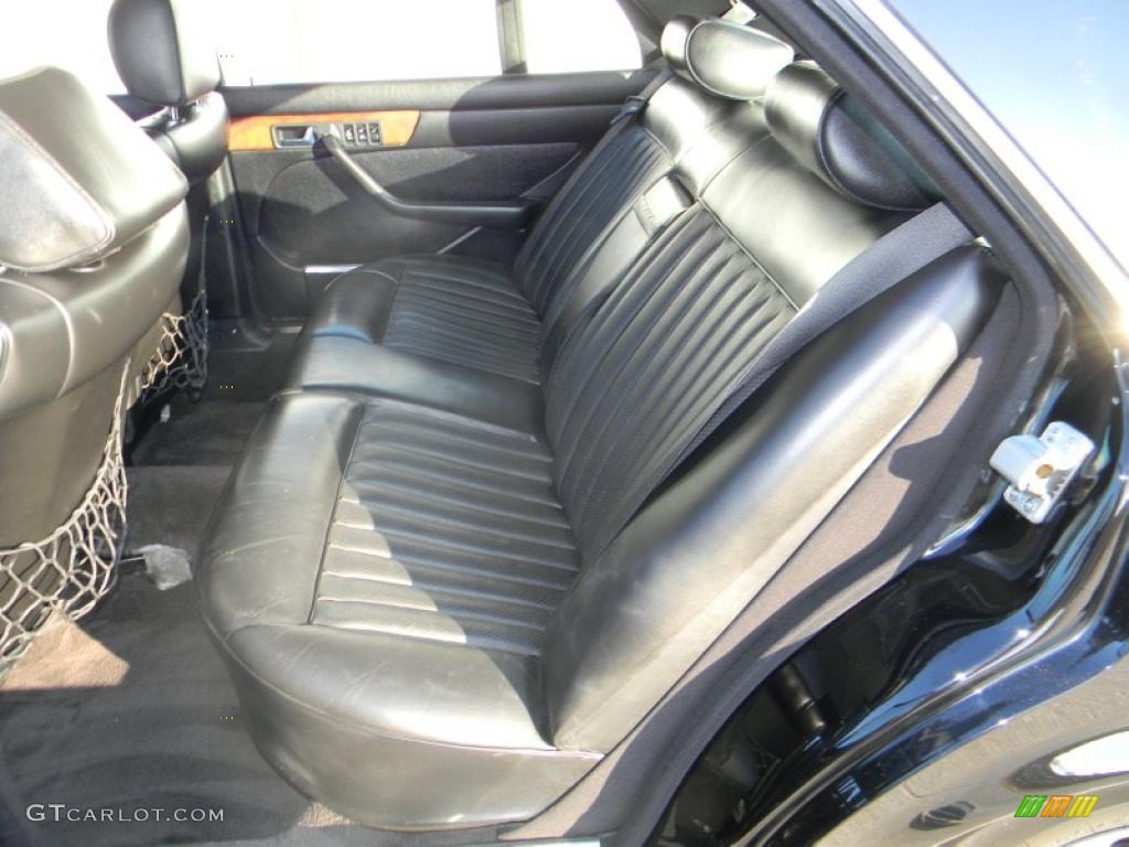 1988 S Class 560 SEL Sedan - Black / Black photo #18