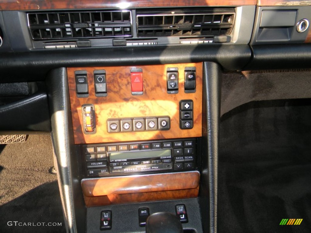 1988 S Class 560 SEL Sedan - Black / Black photo #31