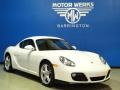 2009 Carrara White Porsche Cayman   photo #1