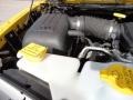 2008 Detonator Yellow Dodge Ram 1500 Big Horn Edition Quad Cab 4x4  photo #18