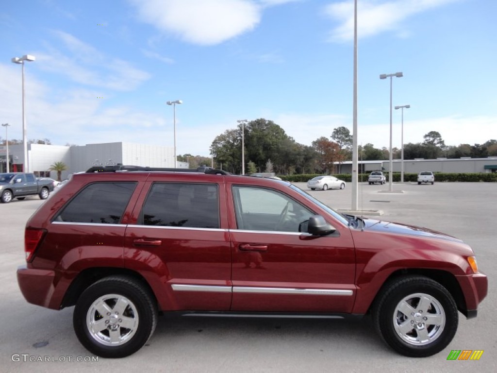 2007 Grand Cherokee Limited - Red Rock Crystal Pearl / Dark Khaki/Light Graystone photo #10