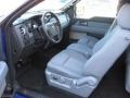 Steel Gray Interior Photo for 2012 Ford F150 #58391462