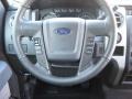 Steel Gray Steering Wheel Photo for 2012 Ford F150 #58391575