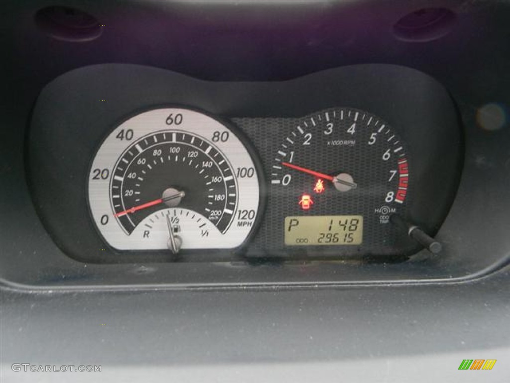 2006 Scion xA Standard xA Model Gauges Photos