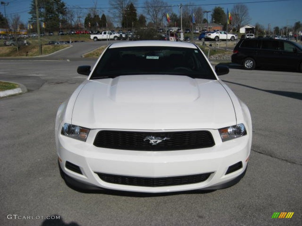 Performance White 2012 Ford Mustang V6 Premium Coupe Exterior Photo #58391920