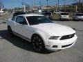 Performance White 2012 Ford Mustang V6 Premium Coupe Exterior