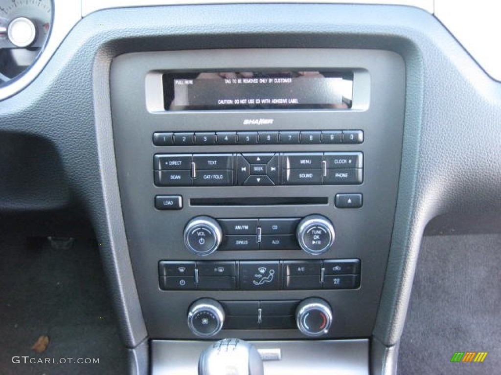 2012 Ford Mustang V6 Premium Coupe Controls Photo #58392064