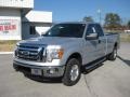 2012 Ingot Silver Metallic Ford F150 XLT SuperCab 4x4  photo #2