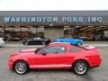 2008 Torch Red Ford Mustang Shelby GT500 Coupe  photo #1